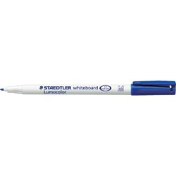 Staedtler 301 Lumocolor Whiteboard Pen 1.0mm - Blue, Box of 10