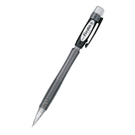 Pentel AX105 Fiesta Mechanical Pencil 0.5mm Lead Black Barrel, Each