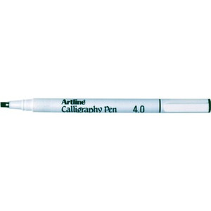 ARTLINE 244 CALLIGRAPHY PEN 4MM BLACK (Box of 12)