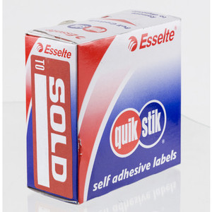 QUIKSTIK LABEL DISPENSER SOLD TO 160 LABELS