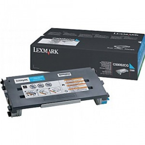 LEXMARK C500S2CG ORIGINAL CYAN TONER 1.5K Suits C500/X500/X502N