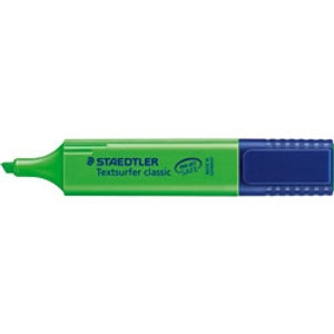 STAEDTLER TEXTSURFER CLASSIC HIGHLIGHTER Green, Pk10