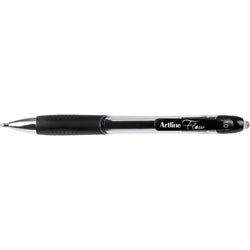 ARTLINE FLOW RETRACTABLE PEN 1.0mm Black, Bx12