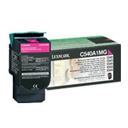 LEXMARK C540A1MG ORIGINAL MAGENTA TONER CART 1K Suits C540/543/544/X543/544