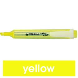 STABILO SWING COOL HIGHLIGHTER 275/24 Yellow, Each