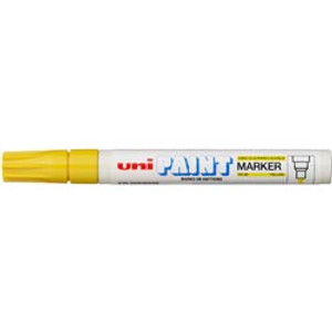 UNIBALL PAINT MARKER Medium 2.8mm Yellow (Box of 12)