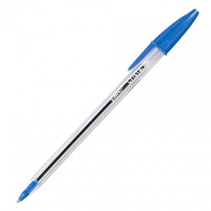 BIC CRISTAL BALLPOINT PEN Medium Blue, 954376 Bx12