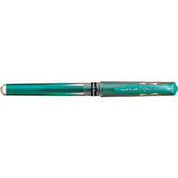 UNIBALL SIGNO BROAD ROLLERBALL Gel Metallic Green, Bx12
