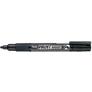 PENTEL MMP20 PAINT MARKER Medium Bullet Black (Box of 12)