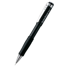 Pentel QE517 Twist-Erase Mechanical Pencil 0.7mm Lead Black Barrel, Box of 12