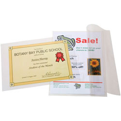 MARBIG SELF SEAL POUCHES BADGE 67X98MM BX100