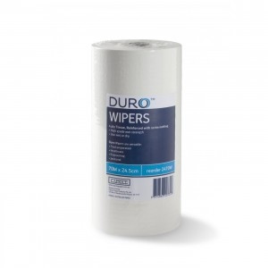 DURO WIPER ROLLS SCRIM WHITE 70M X 24.5CM