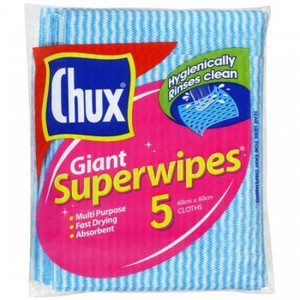 CHUX SUPERWIPES Giant 60cm x 60cm Pk5