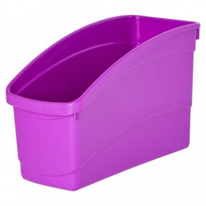 Plastic Book Tub - Purple