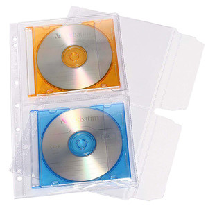 CUMBERLAND CD POCKETS WITH FLAP PK10