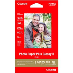 CANON PHOTO PAPER PLUS GLOSSY 260GSM 4x6 PACK 100