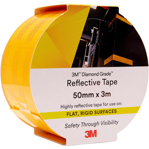 3M 983 REFLECTIVE TAPE Diamond, 50mmx3m 71 - Yellow