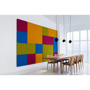 VISIONCHART SMOOTH VELOUR PINBOARD 2400x1200mm Frameless - Pricing for single colour only