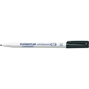 STAEDTLER LUMOCOLOR PEN Whiteboard Black 1.0mm Tip