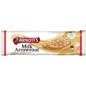 ARNOTT'S BISCUITS Milk Arrowroot 250gm