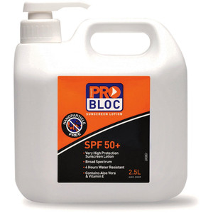 SUNSCREEN PRO-BLOC 50+ Sunscreen 2.5L Pump Bottle