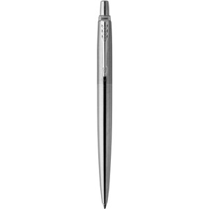 PARKER JOTTER BALLPOINT PEN Stainless Steel Chrome Trim Blue