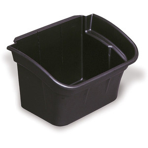 RUBBERMAID UTILITY CART 15lt Utility Bin Black
