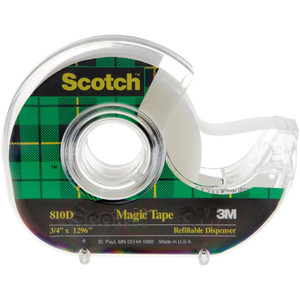 SCOTCH 810 MAGIC TAPE 19mmx33m With Disp