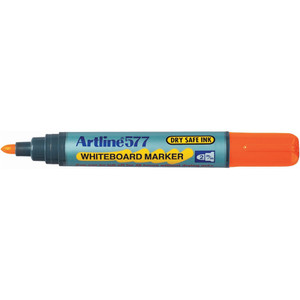 ARTLINE 517/577 DRYSAFE WHITEBOARD MARKERS Orange