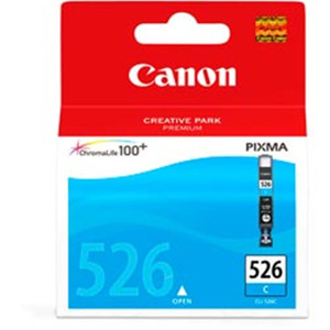 CANON CLI-526 ORIGINAL CYAN INK CARTRIDGE Suits IP4850 / MG5150 / 5250 / 6150