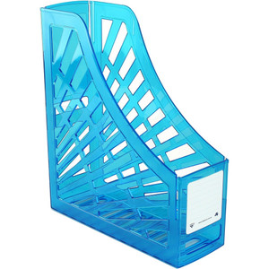 ITALPLAST Magazine Holder - Neon Blue, Each