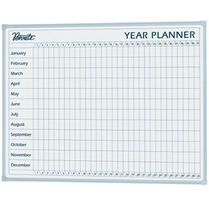 PENRITE YEAR PLANNER 900x600mm