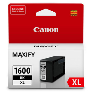 CANON PGI-1600XL BLACK INK CARTRIDGE 1.2K Suits Canon MB2060 / MB2360