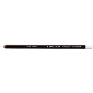 STAEDTLER GLASOCHROM PENCIL Lumocolour Permanent White, Each