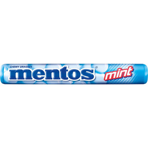 MENTOS LOLLIES Mint 14 Piece Roll