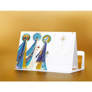 SEASON'S GREETING CARD Three Kings 183mm x 127mm, Pk100