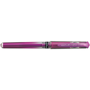UNIBALL SIGNO BROAD ROLLERBALL Gel Metallic Pink