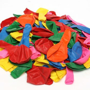 BALLOONS 30CM ASSORTED STANDARD COLOURS 100PKT *** While Stocks Last ***