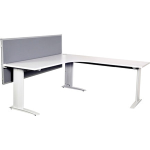 Summit Corner Workstation 1500/1500 (W) x 750D x 725mm (H) White / White