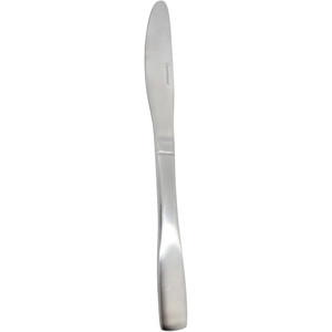 Connoisseur Brushed Stainless Steel Cutlery Brushed Satin Knife, Box of 12