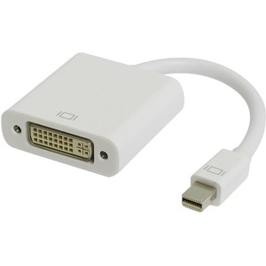 DISPLAY PORT CABLE Adaptor DP to DVI White