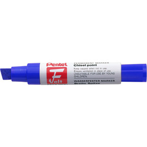 PENTEL JUMBO MARKER N50XL/M180 Chisel point, Blue