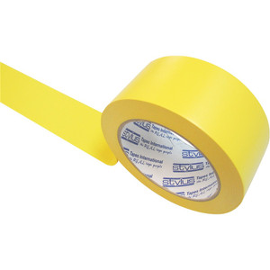 STYLUS 471 48mm PVC LANE MARKING TAPE Yellow 48mm x 33m