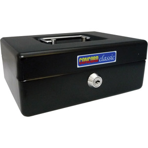 CONCORD CLASSIC CASH BOX No.8 200x150x80mm Black ** see also ITA-I08BLK **