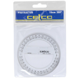 CELCO PROTRACTORS 100mm 360 Degree Circle