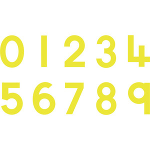 EC PAINT STAMPER Set 10 Numbers