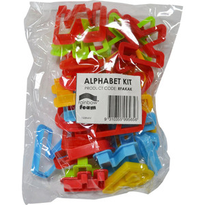 RAINBOW FOAM Alphabet Kit