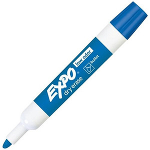 EXPO WHITEBOARD MARKER 2.0mm Bullet Tip Blue