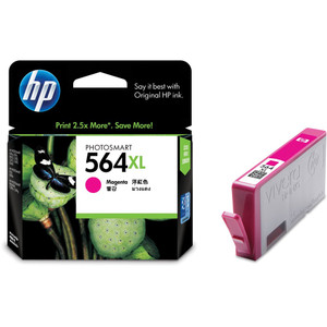 HP 564XL HIGH YIELD MAGENTA ORIGINAL INK CARTRIDGE (CB324WA) Suits Photosmart D5460
