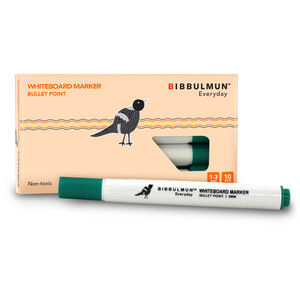 BIBBULMUN WHITEBOARD MARKER Bullet Green